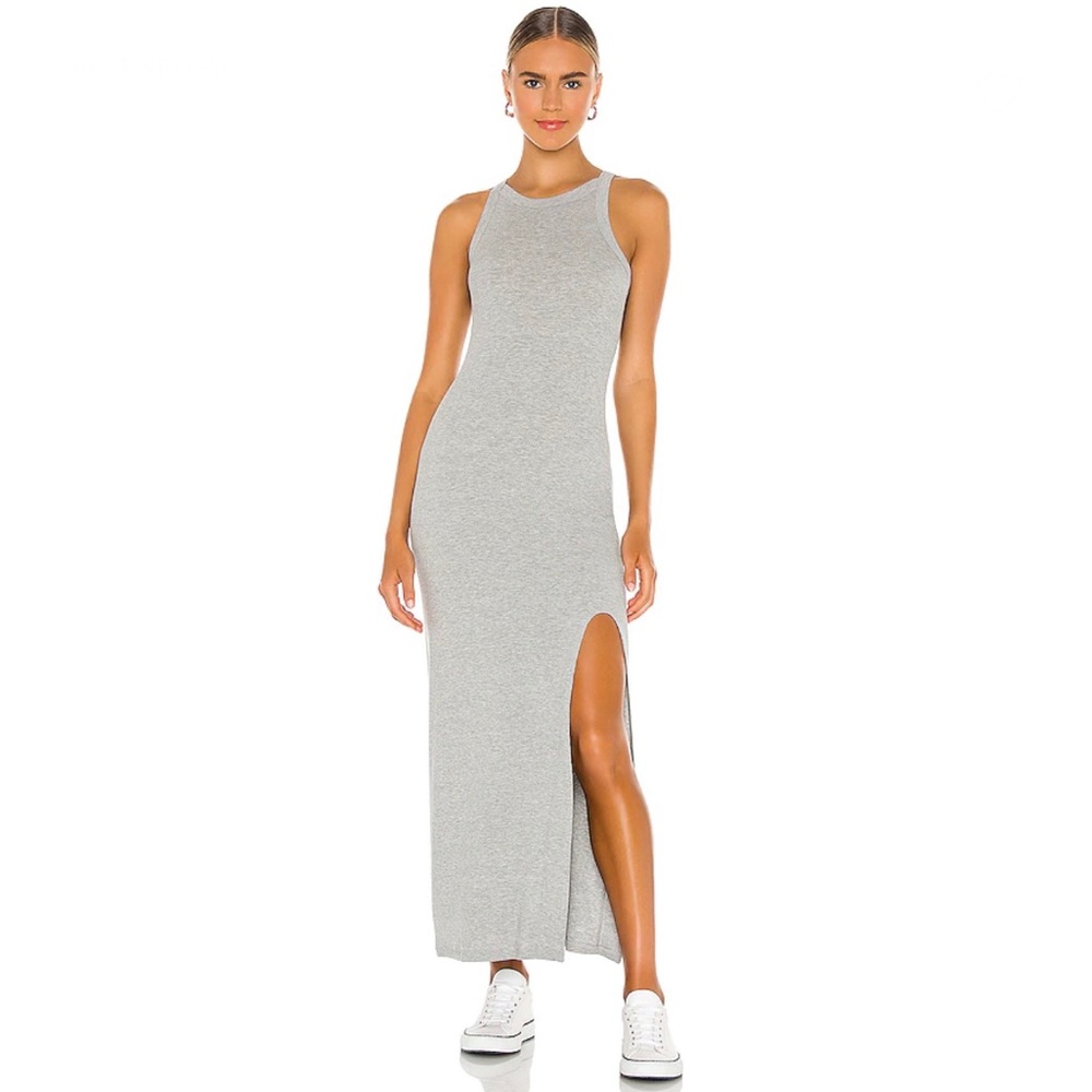 LNA Gray Maxi Dress